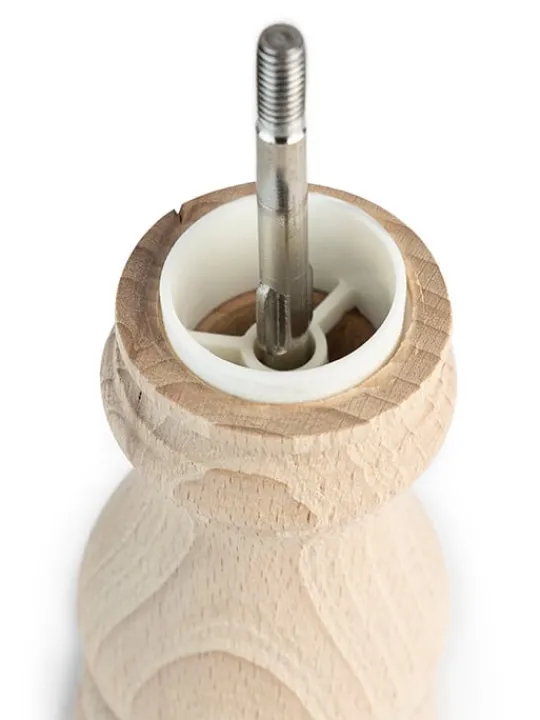 Best Paris Wooden manual salt mill with alpine salt, 30cm Salt | Salt Mills