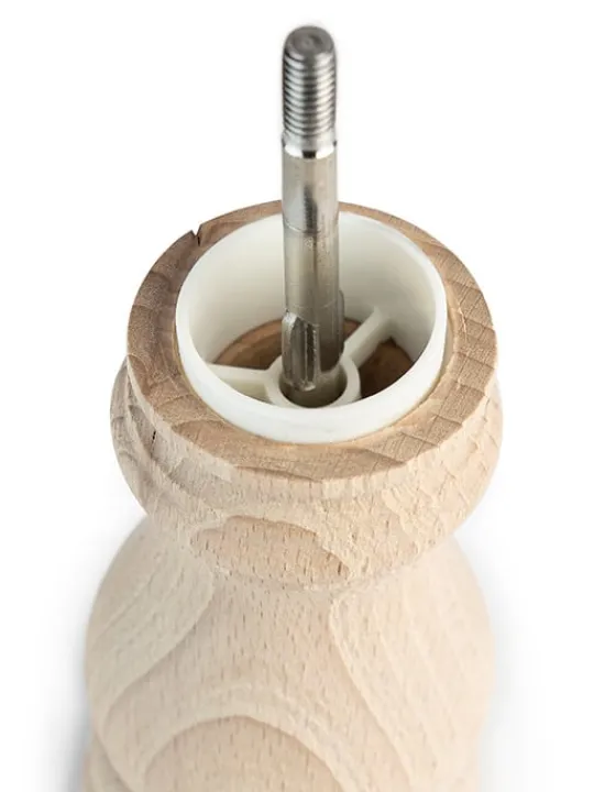 Best Sale Paris Wooden manual salt mill with alpine salt, 22cm Salt | Salt Mills