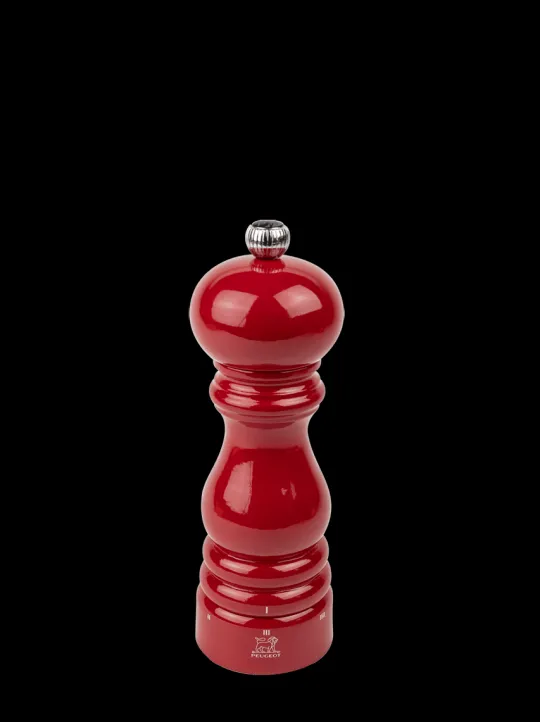 Online Paris u'select Manual wooden pepper mill in passion red gloss, u'select, 18cm - 7in For The Foodie | Pepper
