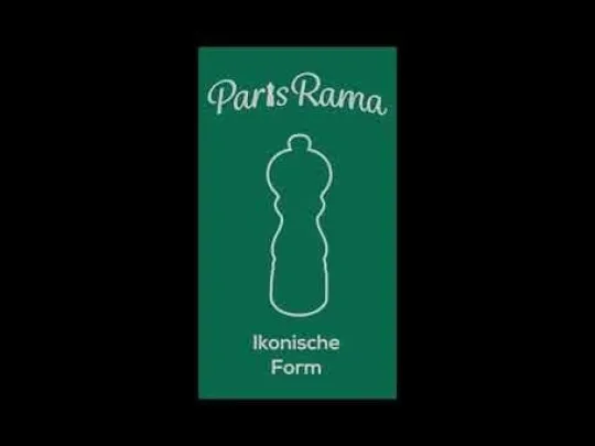 Clearance Paris u'select U'select manual wooden pepper mill in forest green gloss, 18cm For The Foodie | Pepper