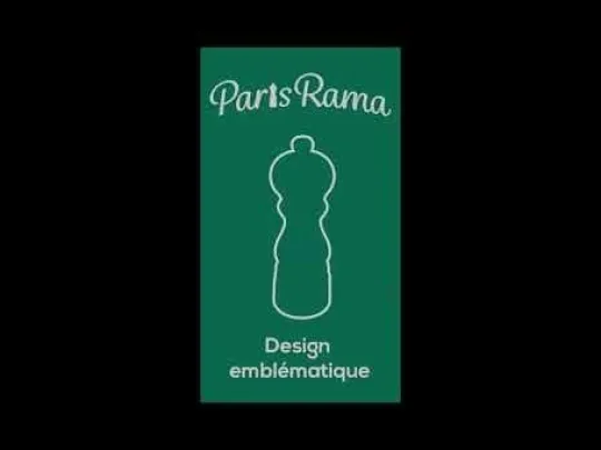 Clearance Paris u'select U'select manual wooden pepper mill in forest green gloss, 18cm For The Foodie | Pepper