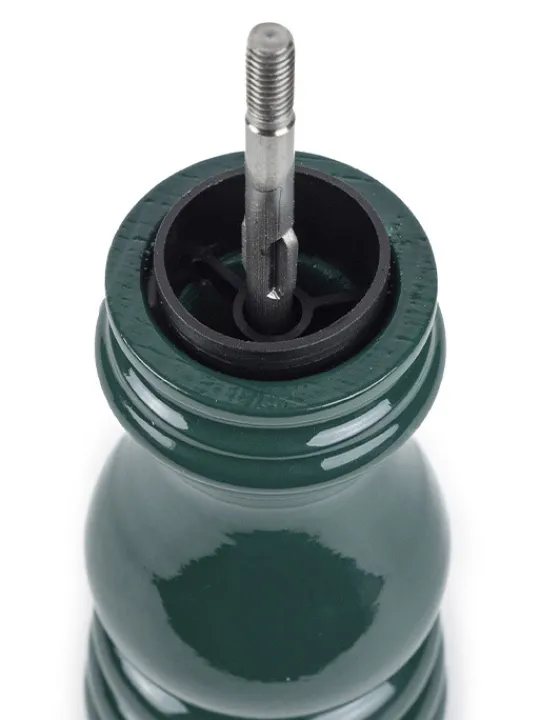 Clearance Paris u'select U'select manual wooden pepper mill in green forest gloss, 22cm Pepper | Pepper Mills