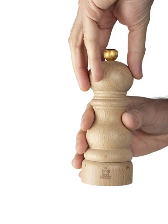 Shop Paris u'select U'select manual beech wood pepper mill, , 15 cm Pepper | Pepper Mills