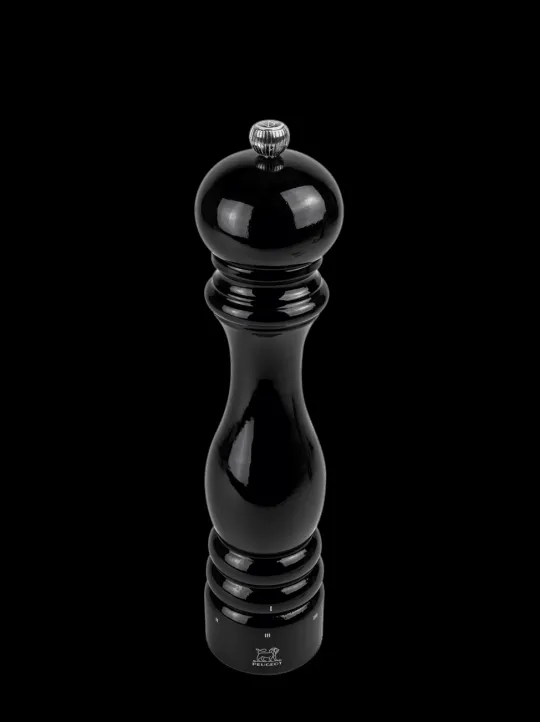 Cheap Paris u'select U'select manual salt mill made of wood, black gloss finish, 27 cm - 10,75in. Salt | Salt Mills