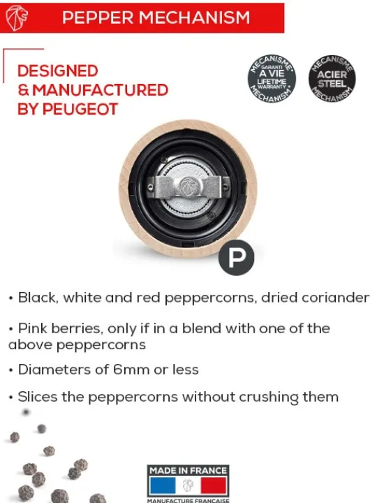 New Paris u'select U'select manual wooden pepper mill in , 40cm Pepper | Pepper Mills