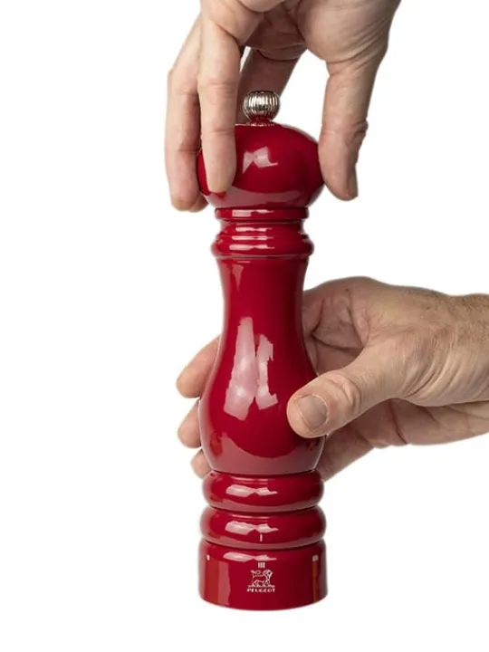 Best Paris u'select uselect manual wooden pepper mill in passion red gloss, 22cm Pepper | Pepper Mills