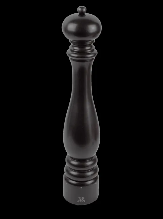 Store Paris u'select U'select manual wooden pepper mill in satin black, 40cm Pepper | Pepper Mills