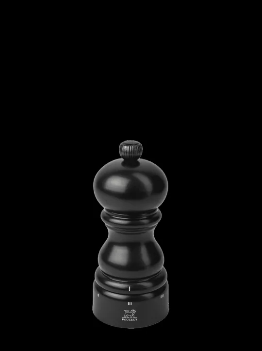 Hot Paris u'select U'select manual wooden pepper mill in satin black, 12cm Pepper | Pepper Mills