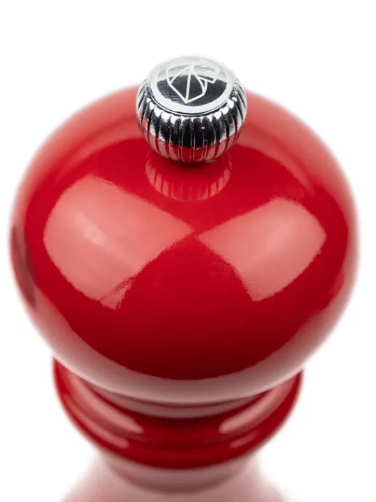 New Paris u'select Uselect manual wooden salt mill in passion red gloss, 22cm Salt | Salt Mills