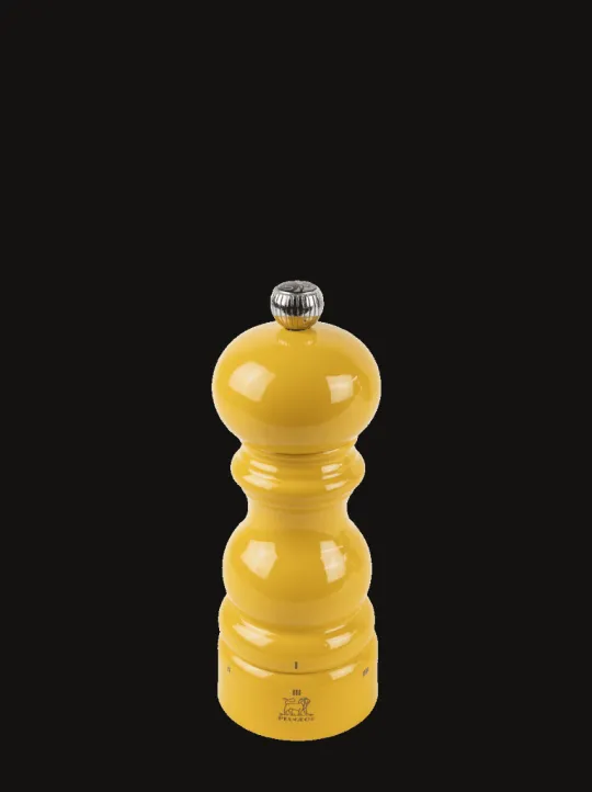 Best Sale Parisrama u'select pack forest green and saffron yellow 6in Duo of u'select wooden pepper and salt mills with stainless steel funnel For The Host With The Most | For The Foodie
