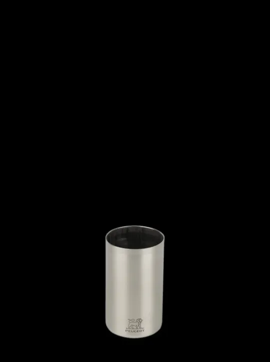 Fashion Pocket Compact pepper mill in stainless steel with a protective felt sleeve, 10 cm Pepper | Pepper Mills