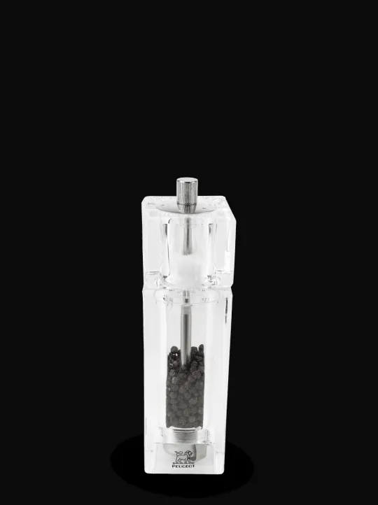 Discount Pontarlier Combination manual pepper mill and salt cellar, acrylic, 15 cm Pepper | Pepper Mills