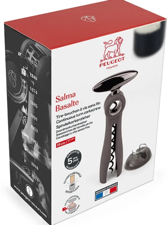 Outlet Salma Continuous turn corkscrews with foil-cutter base 19 cm - 7,5in. Corkscrews