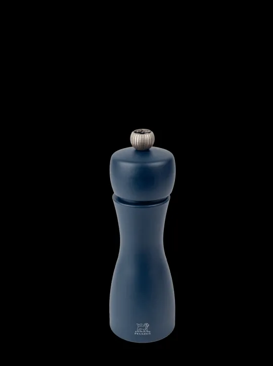 Hot Tahiti Manual beech wood pepper mill in blue, 15cm - 5in Pepper | Pepper Mills