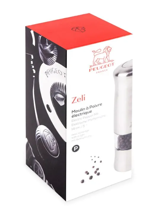 Clearance Zeli Electric pepper mill, 14cm Pepper | Pepper Mills